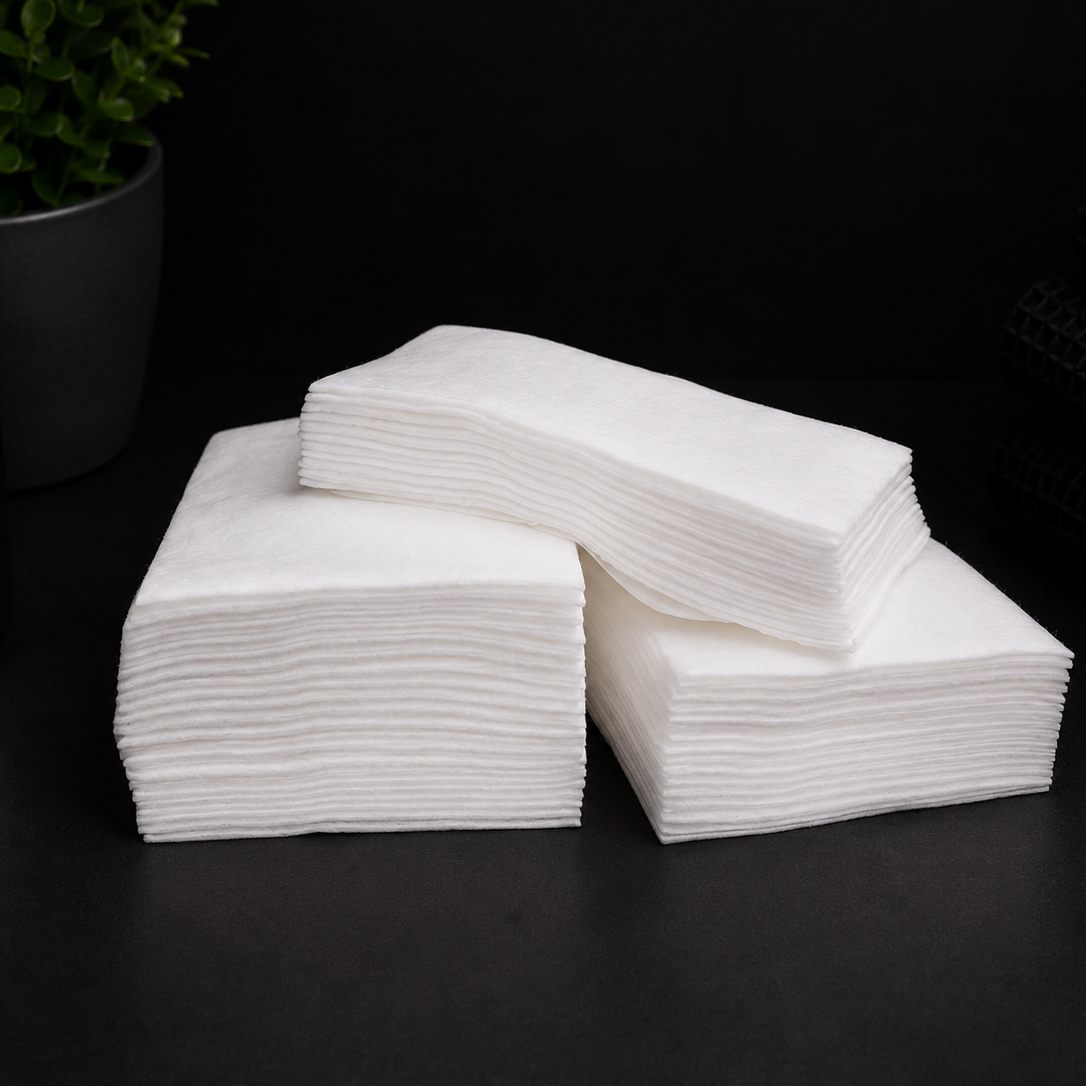 Chusteczki Kosmetyczne Jednorazowe Gładkie 25 × 38 cm, EKO-HIGIENA – 100 szt.