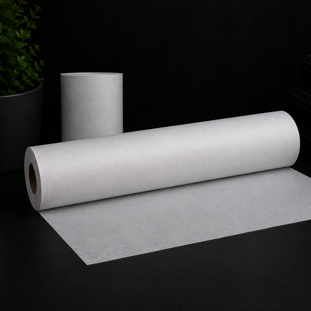 Podkład Celulozowy Podfoliowany Jednowarstwowy 60 cm × 50 m, EKO HIGIENA – Rolka