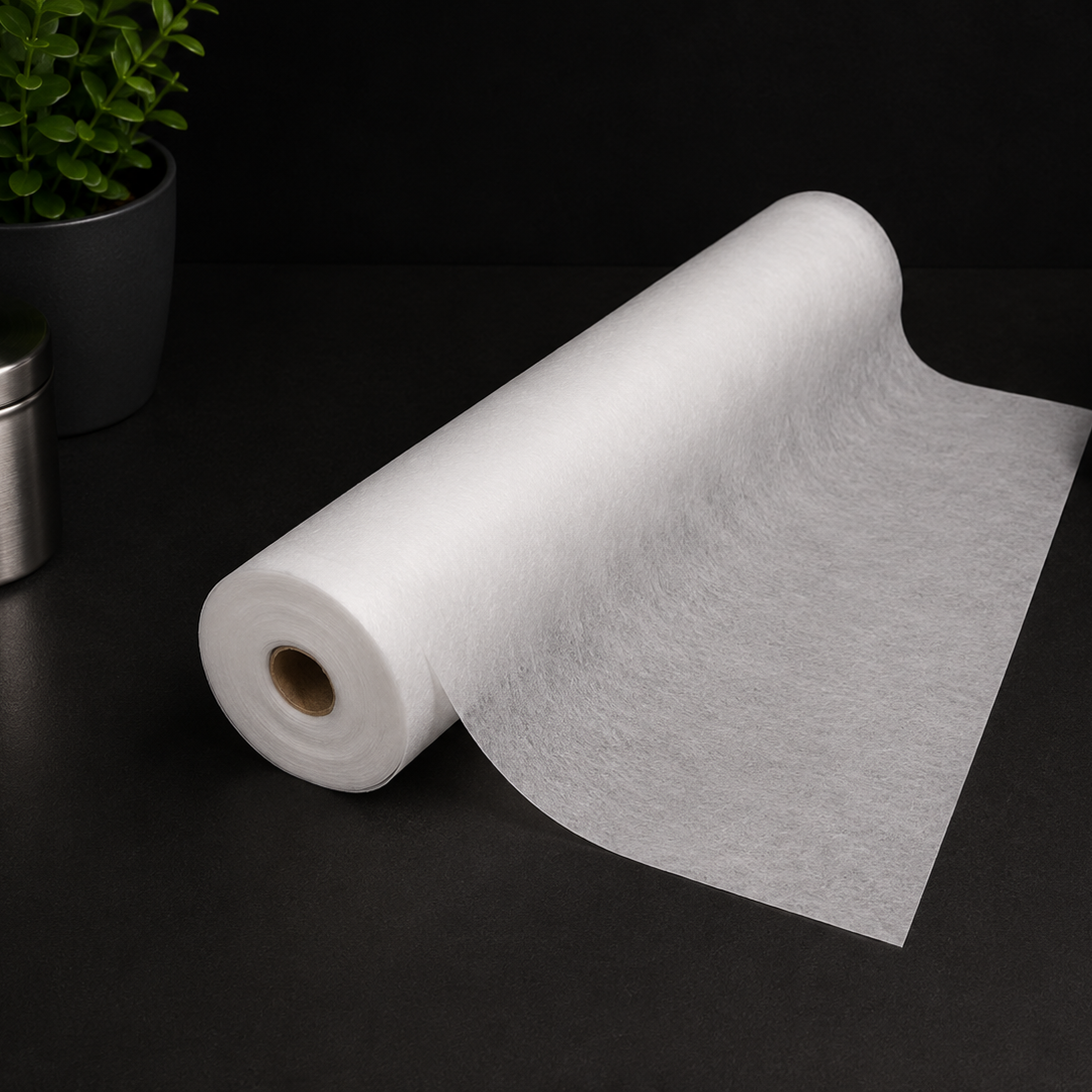 Podkład Włókninowy Economic Soft 60 cm × 50 m, 14 g/m², EKO-HIGIENA - Biały, Rolka