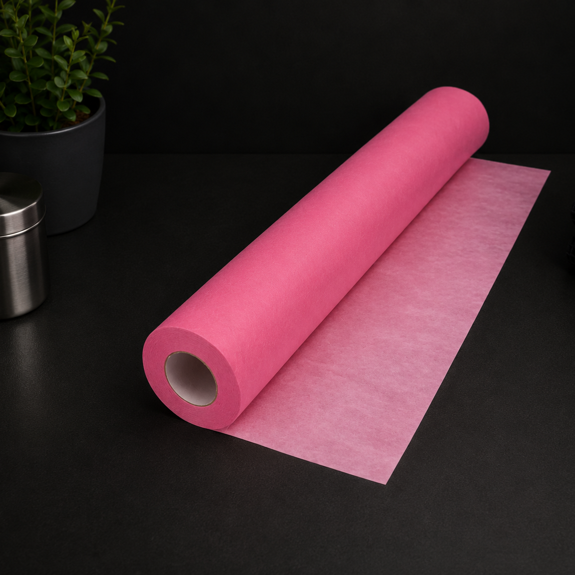 Podkład Włókninowy Economic Soft 60 cm × 50 m, 14 g/m², EKO-HIGIENA - Różowy, Rolka