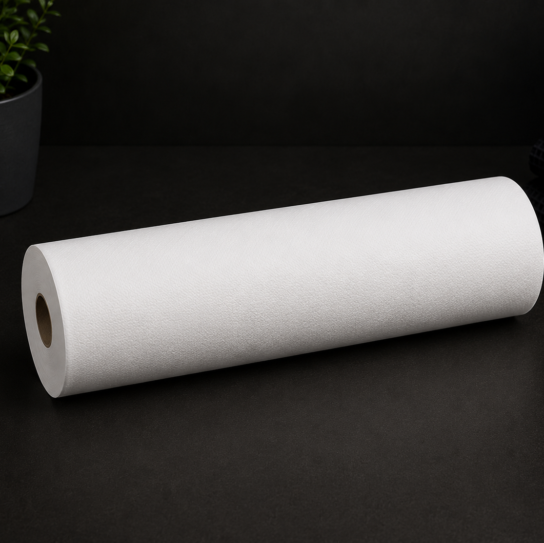 Prześcieradło Medyczne Celulozowe Dwuwarstwowe 60 cm × 50 m, 2 × 17 g/m², EKO-HIGIENA - Rolka