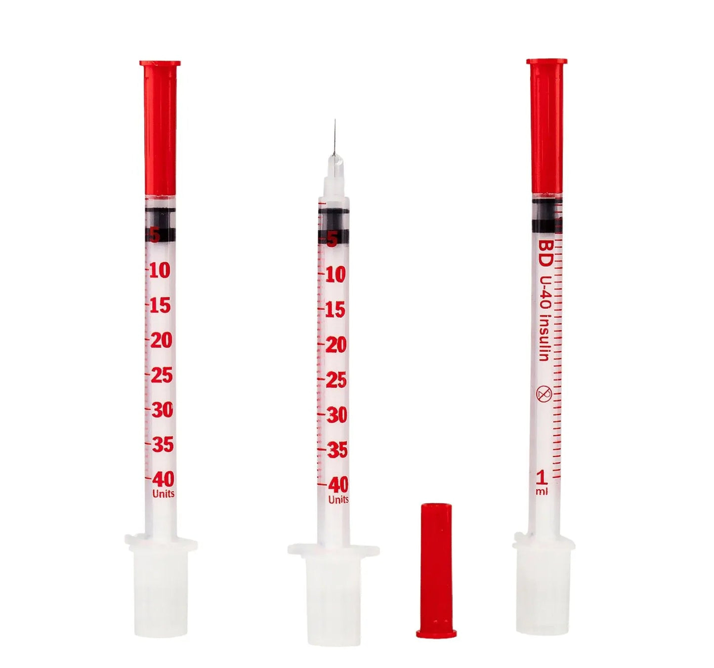 Strzykawki insulinowe BD Micro-Fine™ Plus 1 ml 30G × 8 mm – sterylne, 100 szt.