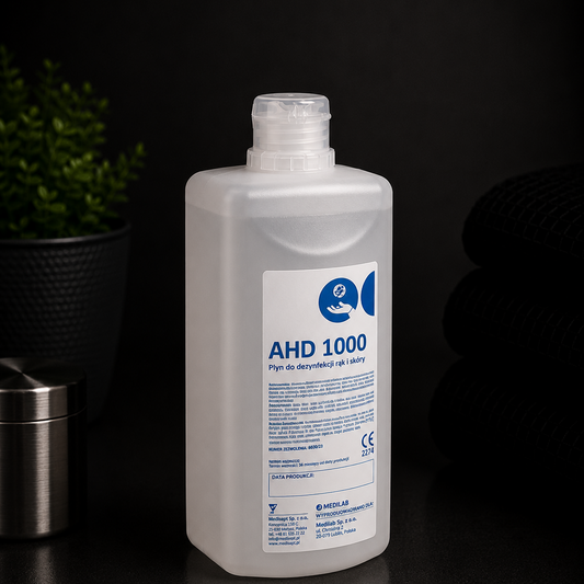 AHD 1000 500 ml – Preparat do Dezynfekcji Rąk i Skóry MEDILAB
