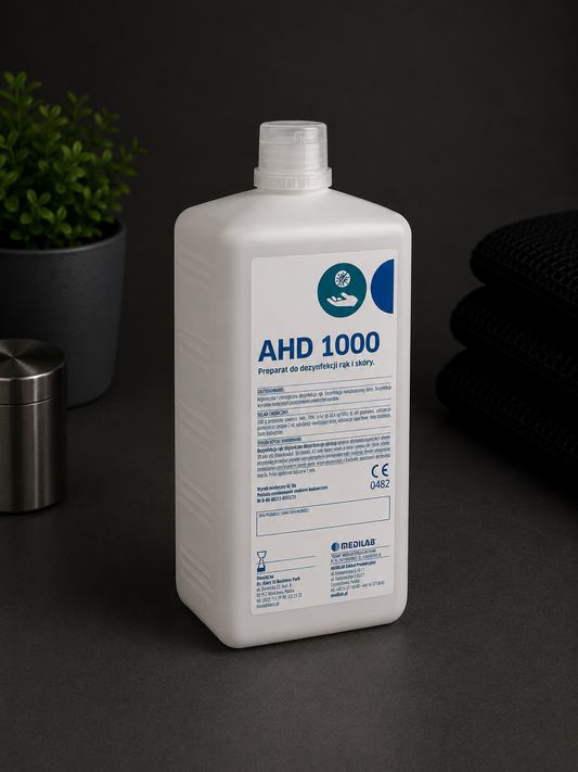AHD 1000  Preparat do Dezynfekcji Rąk i Skóry, MEDILAB - 1L