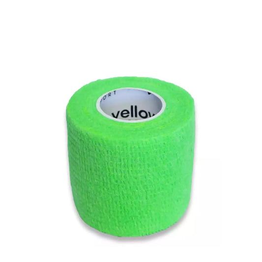 Bandaż Kohezyjny i Elastyczny yellowSPORT Jasnozielony 7,5 cm × 4,5 m - 1 szt.
