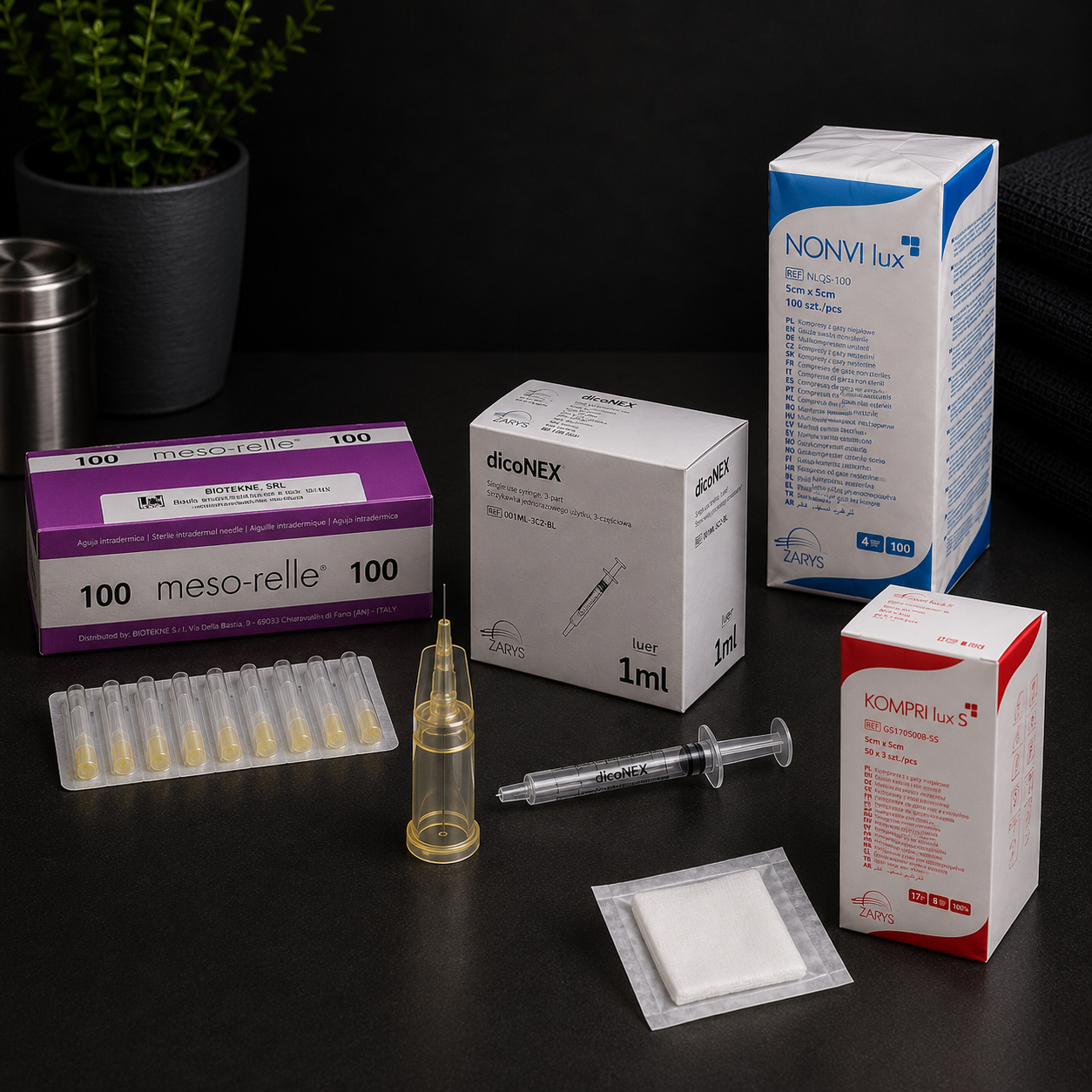 Estevel Mezoterapia PRO 30G 12 mm – Zestaw do Mezoterapii Igłowej
