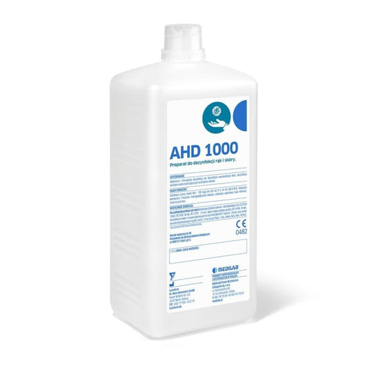 AHD 1000 1000 ml – Preparat do Dezynfekcji Rąk i Skóry MEDILAB