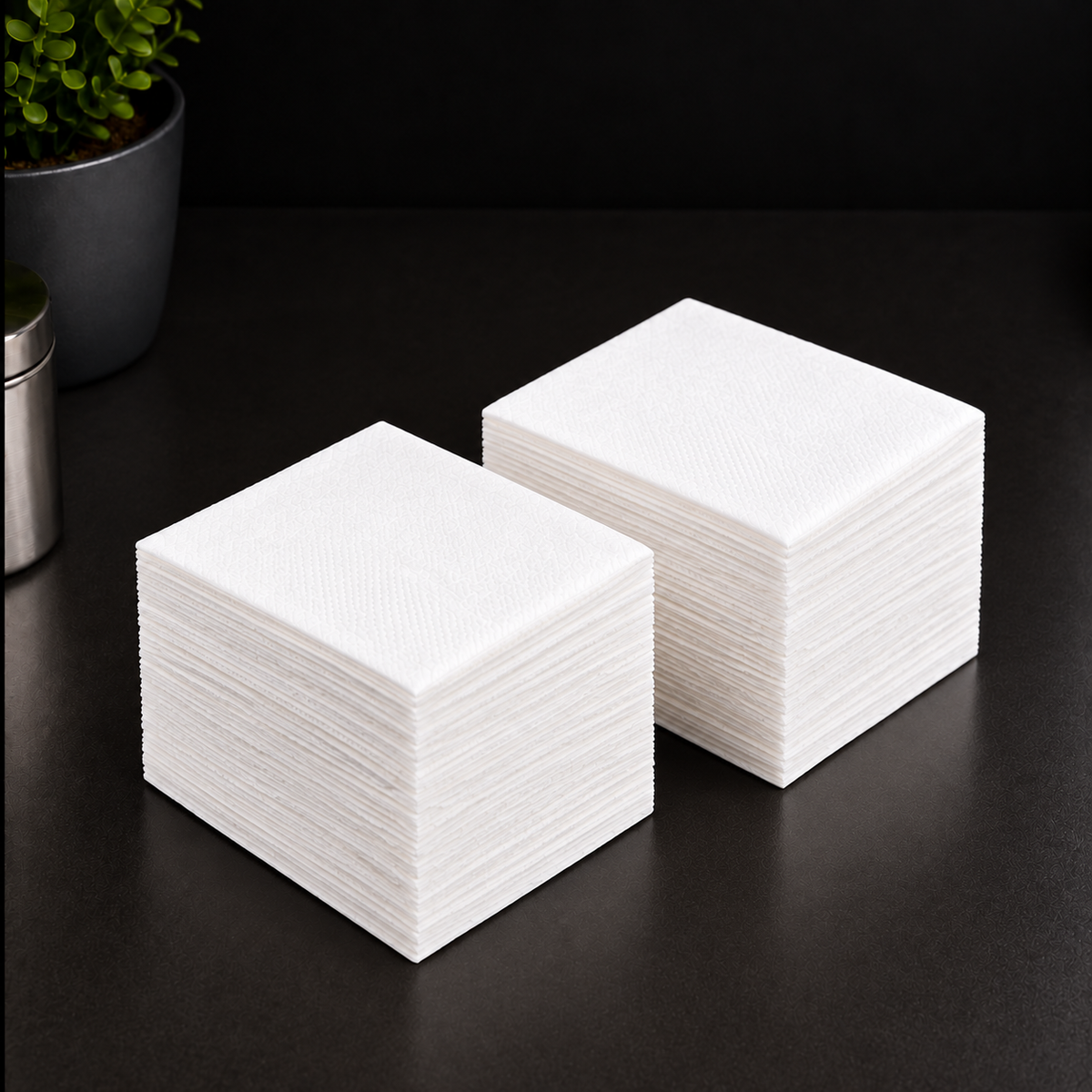 Chusteczki Kosmetyczne Jednorazowe Biodegradowalne BIO-EKO 20 × 13 cm, EKO-HIGIENA – 100 szt.