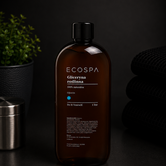 Gliceryna Kosmetyczna Roślinna 99,5% Ph. Eur. ECO SPA 1000 ml