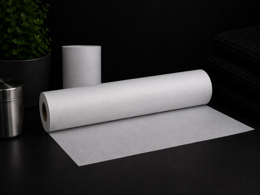 Podkład Celulozowy Podfoliowany Jednowarstwowy 60 cm × 50 m, EKO HIGIENA – Rolka