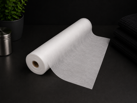 Podkład Włókninowy Economic Soft 60 cm × 50 m, 14 g/m², EKO-HIGIENA - Biały, Rolka