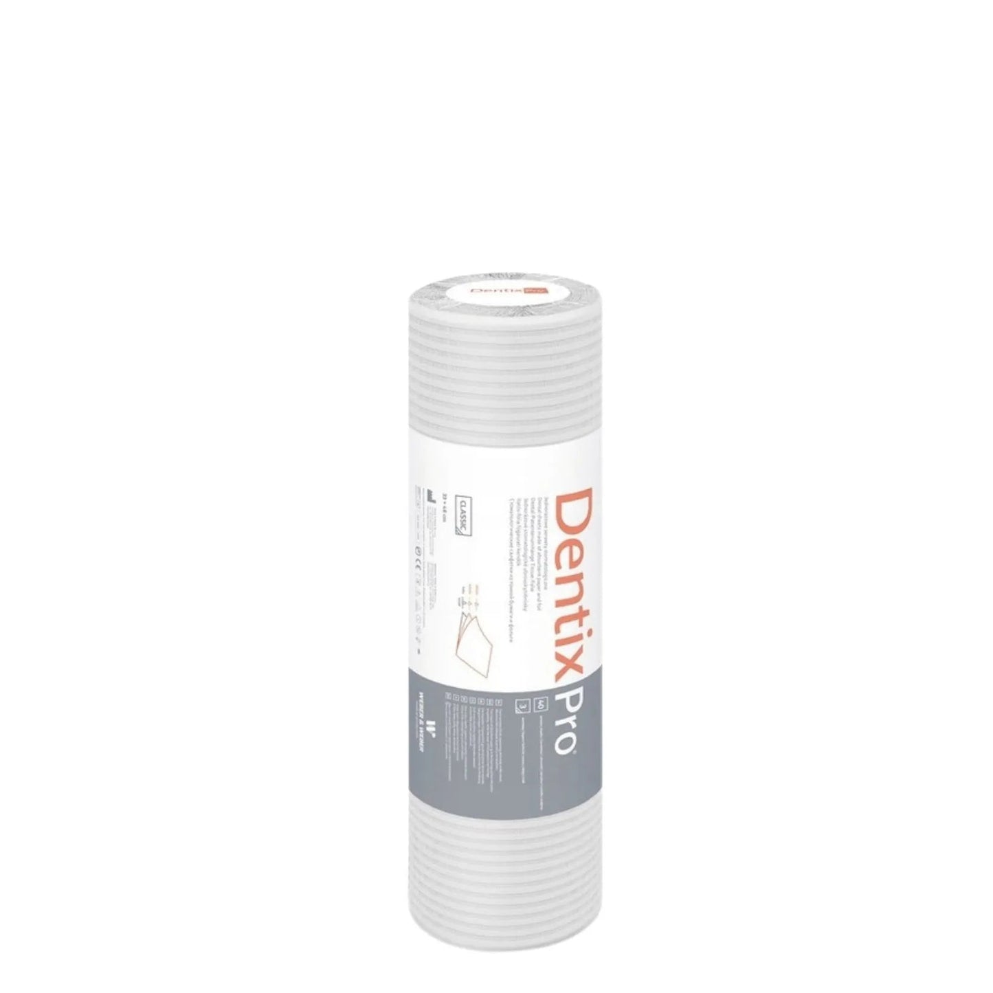Serweta podfoliowana DENTIX PRO Classic 33 × 50 cm – biała, 40 szt.