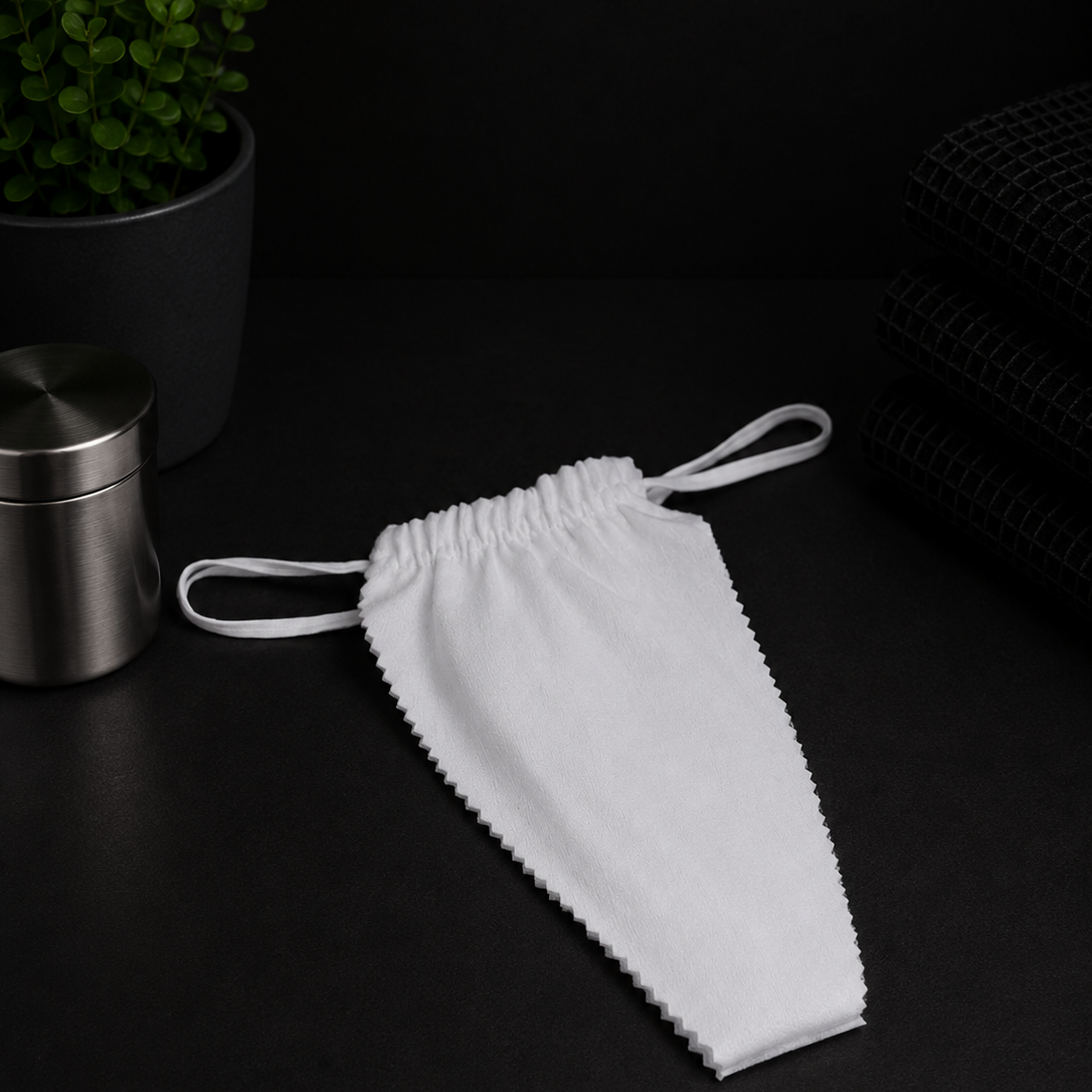 Stringi Jednorazowe Damskie, EKO-HIGIENA –  Białe, 10 szt.