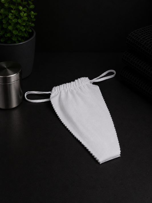 Stringi Jednorazowe Damskie, EKO-HIGIENA –  Białe, 10 szt.