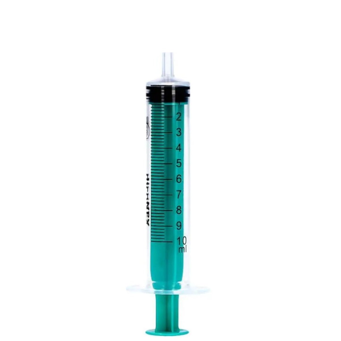 Strzykawka ZARYS DicoNEX Luer Lock 10 ml Zielony Tłok – 100 szt.