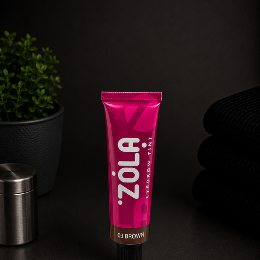 ZOLA Farba do Brwi z Kolagenem 03 Brown (Brązowa) 15 ml