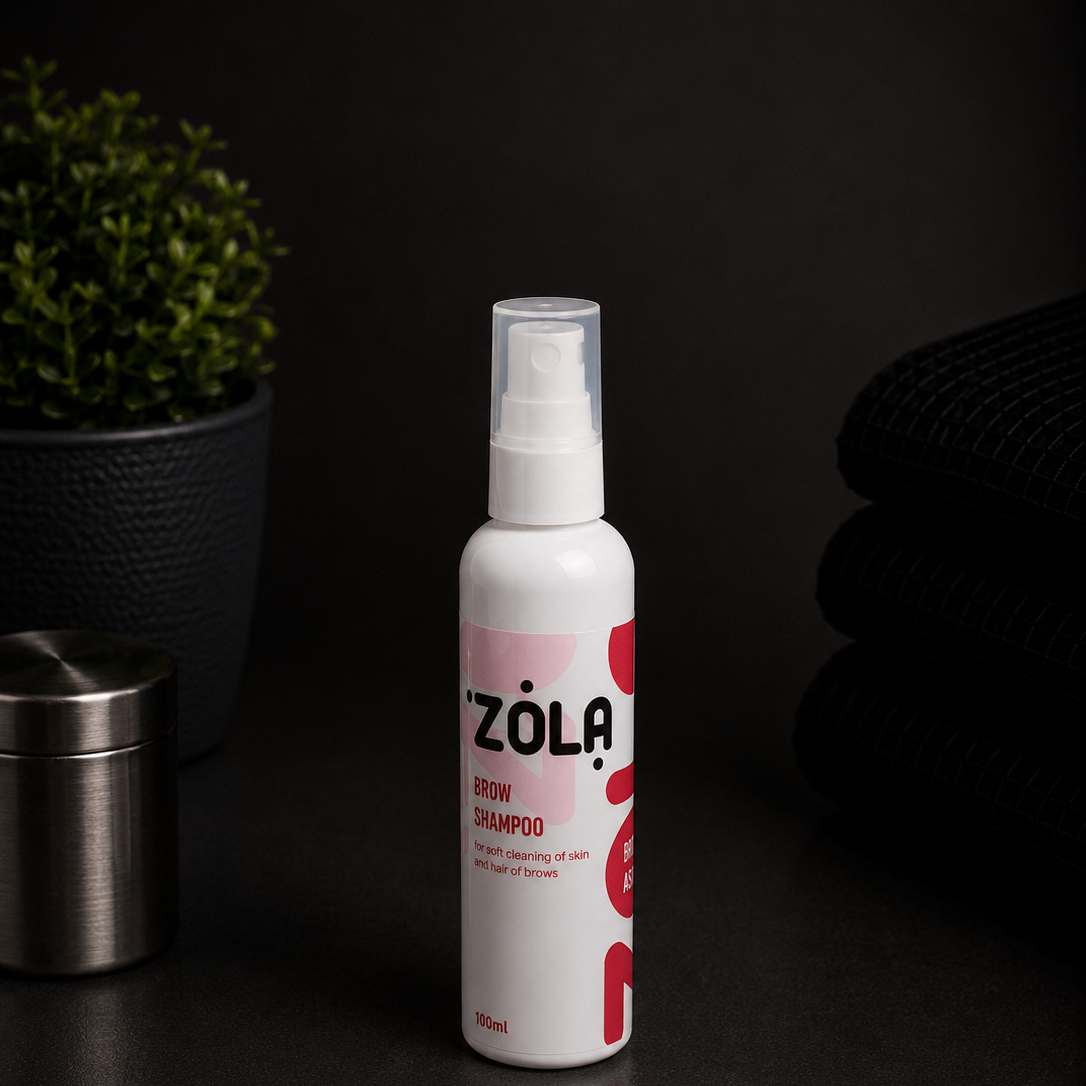 ZOLA Szampon do Brwi 100 ml – Oczyszczająca Pianka Przed Stylizacją
